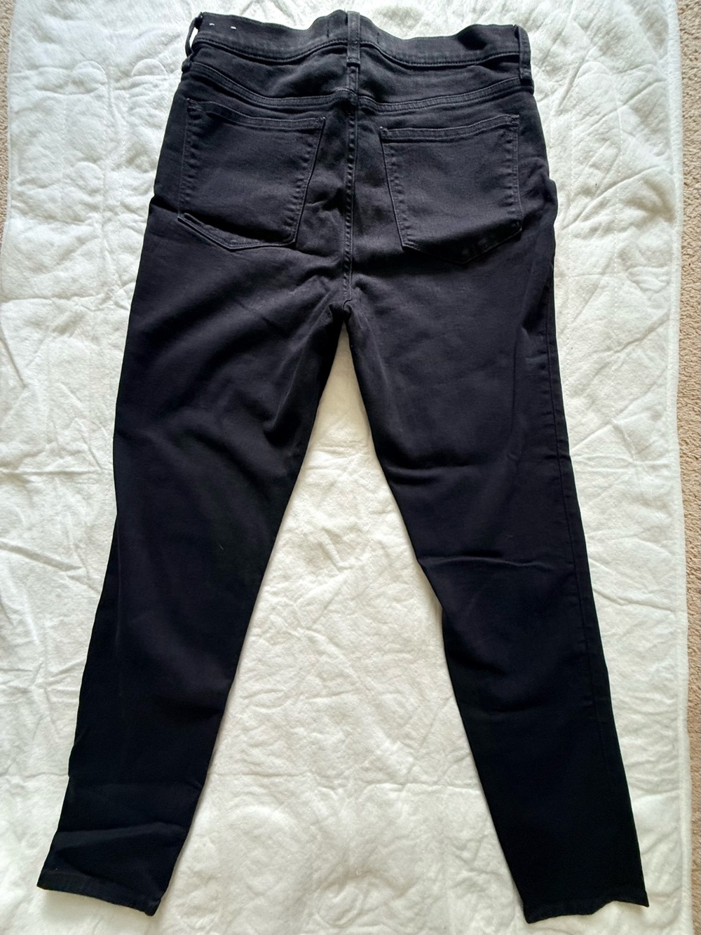 Madewell Road Tripper Women’s Black High-Rise Stretch Jeans